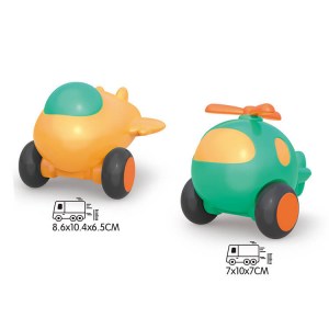 Cartoon Pull Back Helicopter Toys
